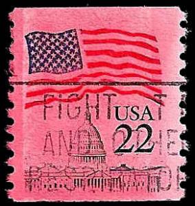 # 2115a USED FLAG OVER CAPITOL DOME