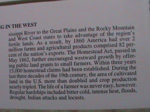 ​UNITED STATES-1998 SC#3209i-FDC-HARVESTING IN THE WEST-MINT-VF KEY STAMP