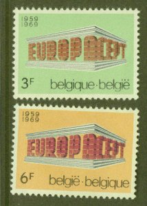 Belgium Scott 718-719 MNH** 1969 europa set