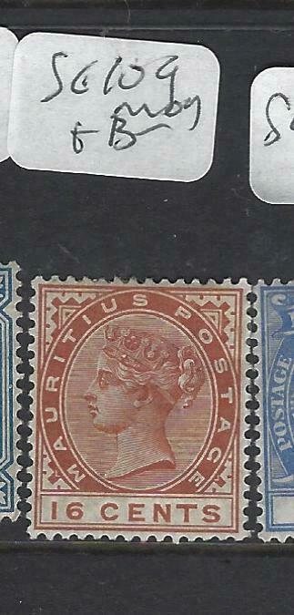 MAURITIUS  (P2903B)  QV   16C  SG 109   MOG