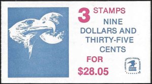 BK140B Mint,OG,NH... Booklet (1x1909a)... SCV $57.50... Unexploded