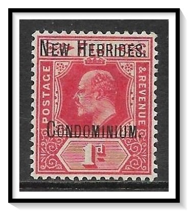 New Hebrides - British #11 King Edward VII MHR