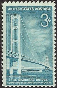 # 1109 MINT NEVER HINGED MACKINAC BRIDGE