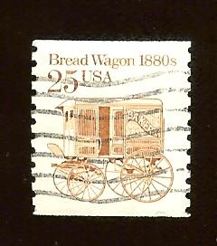 US #2136 25¢ Transportation Issue - Bread Wagon