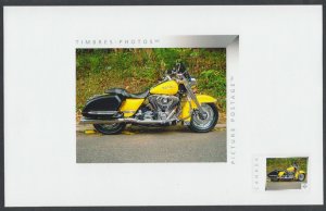 HARLEY ROAD KING = TOP CARD = Part of picture stamp Sheet Canada 2014 [p75t02]
