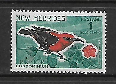 BRITISH NEW HEBRIDES, 104, HINGED, COPRA INDUSTRY