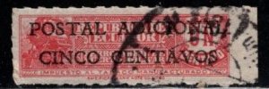 Ecuador - #RA44 Tobacco Stamp Surcharged - Used