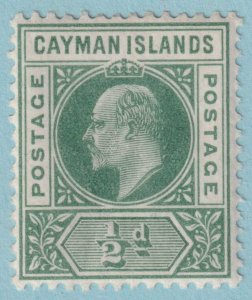 CAYMAN ISLANDS 3  MINT HINGED OG *  NO FAULTS VERY FINE! - LPF