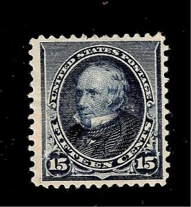 US 1890 SC# 227 15 c HENRY CLAY MINT NG - Crisp Color - Centered