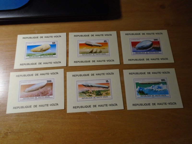 Burkina Faso  #  395-97/C234-36  MNH  Special printing