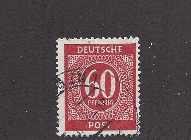 Germany, 554, Numeral Single, **Used** Z2