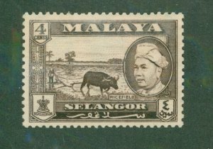 Malaya Selengor 104 MNG BIN $0.50