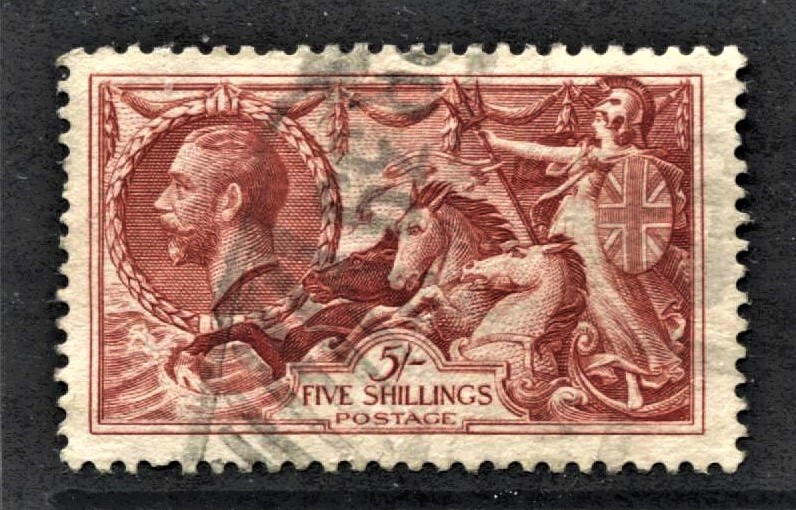 STAMP STATION PERTH GB 223 Seahorses Used CV65.00 Great Britain, General Issue Stamp / HipStamp