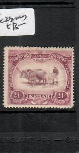 MALAYA KEDAH 21C  COW   SG 22  MOG  P0524H