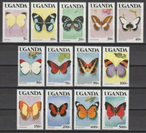 UGANDA 1989 SG 745/58 MNH Cat £16