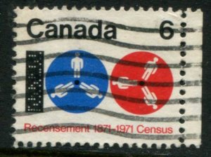 542 Canada 6c Census, used