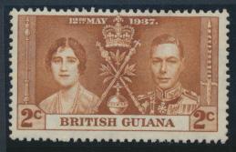 British Guiana SG 305 Mint Hinged  (Sc# 227 see details) 