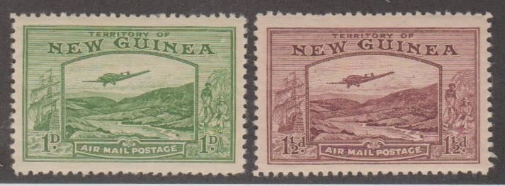 New Guinea Scott #C47-C48 Stamp - Mint Set