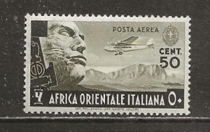 Italy East Africa Scott catalog # C2 Unused Hinged