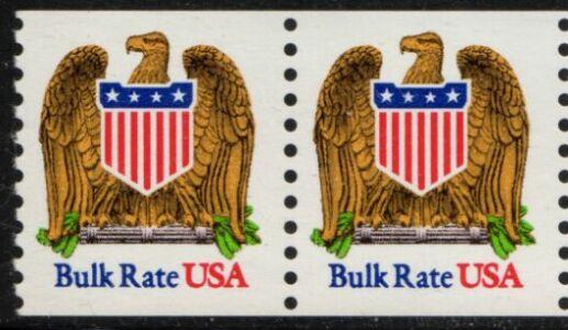US Stamp #2602 MNH - Eagle and Shield Pair