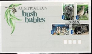 AUSTRALIA   2009 AUSTRALIAN BUSH BABIES FDC