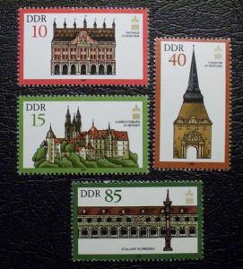 German Democratic Republic Scott #2407-2410 mnh