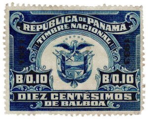 (I.B) Panama Revenue : Duty Stamp 10c