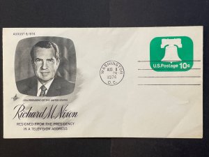 1974 NIxon-Ford-Rockefeller Resignation and Inauguration Covers