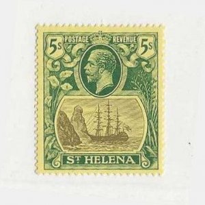 St Helena Sc #91  5sh NH VF