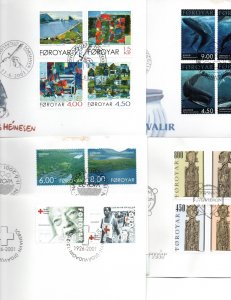 FAROE ISLAND. 2001. Five FDC.