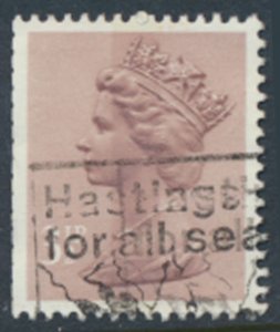 GB  Machin 3½p SG X860  1 band Used SC# MH40  see scans & details