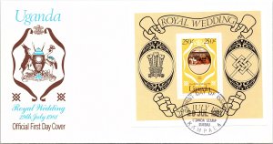 Uganda, Worldwide First Day Cover, Royalty