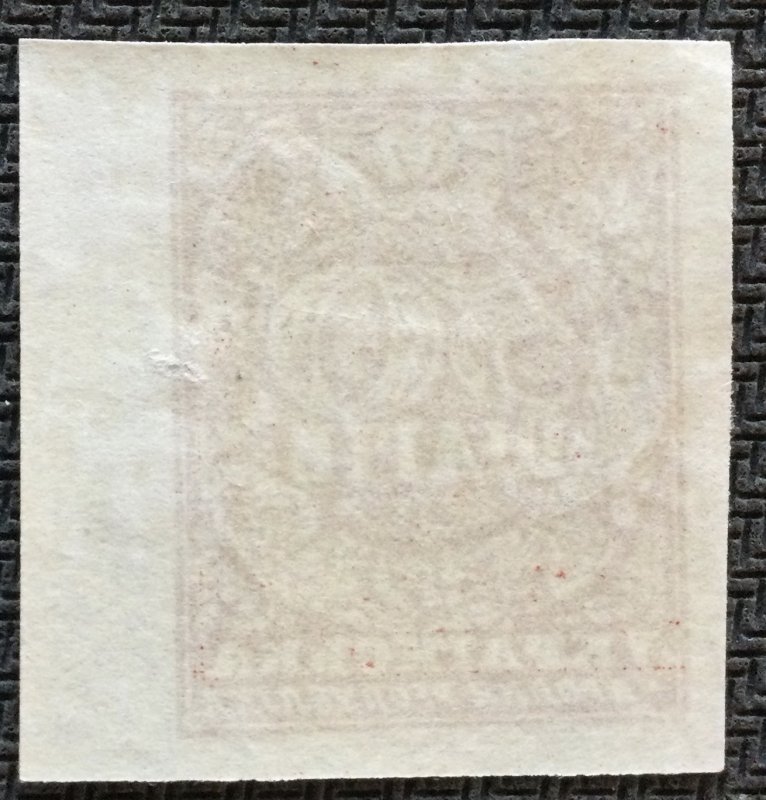 Ukraine #5 *MH* Single May be forgery thin paper SCV $.35