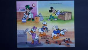 Disney - Grenada Grenadines 1991. ** MNH Block/2