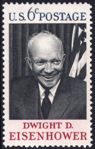 SC#1383 6¢ Dwight D. Eisenhower Issue (1969) MNH