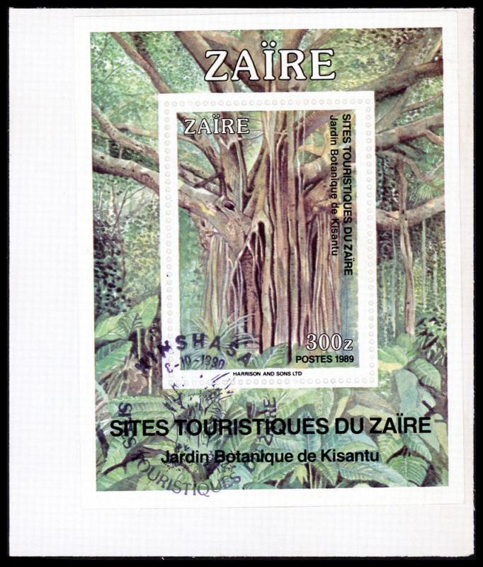 Zaire 1257 Unused (CTO) (On Paper)