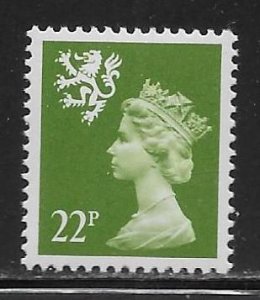 G.B. Scotland SMH42 22p Machin MNH