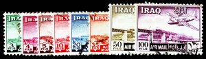 Iraq Scott C1-C8 Used.