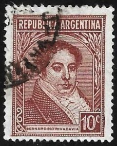 Argentina Scott # 431a Typo. Used. All Additional Items Ship Free.