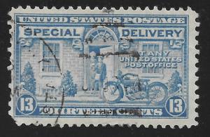 US #E17 13c Postman & Motorcycle