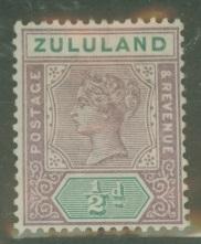 Zululand 1894 Scott 15 Queen Victoria MHNG  British Stamp overprinted
