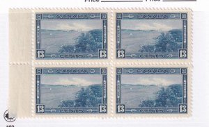 CANADA # 242 VF-MNH BLOCK OF 4 HALIFAX HARBOUR CAT VALUE $120