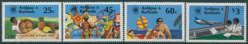 Antigua 1983 SG779-782 Commonwealth Day MNH