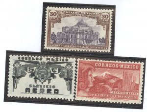 Mexico #C52/C65/C68 Unused Single