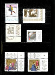 GERMANY 107 Different Mint Never Hinged Stamps Face Value=108DM+ (US$55+)