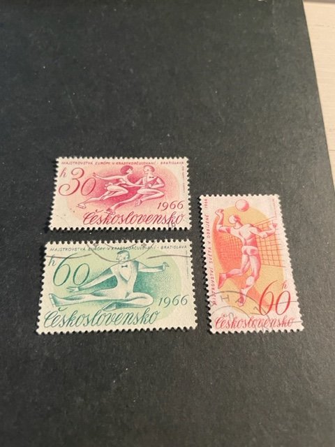 Czechoslovakia sc 1367-1369 u