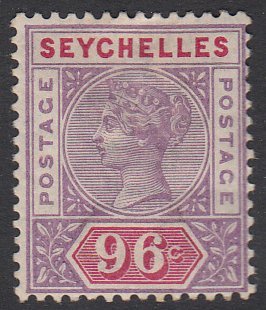 Seychelles 18 MVLH CV $72.50