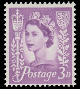 GREAT BRITAIN 1958-69 REGIONAL ISSUES - JERSEY SCOTT # 2. M/H