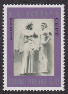 Finland # 546, Europa - Statues, NH, 1/2 Cat.