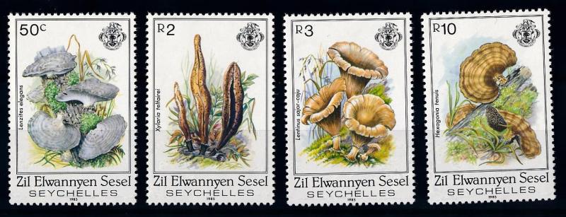 [65742] Seychelles Zil Elwannyen Sesel 1985 Mushrooms Pilze Champignons  MNH